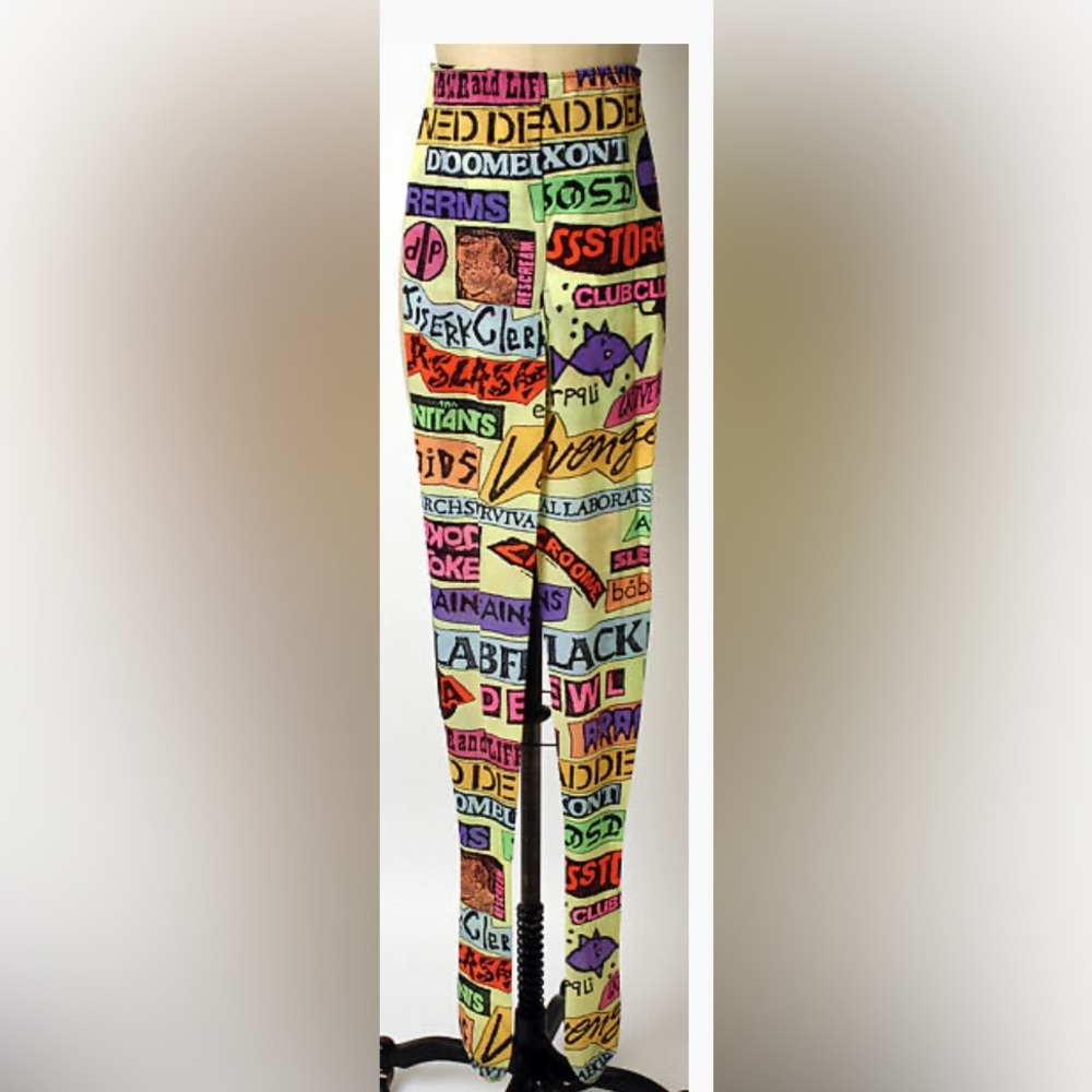 Stephen Sprouse Vintage 1988 Leggings